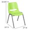 Flash Furniture Green Shell Stack Chair RUT-EO1-GN-GG - alternate 5
